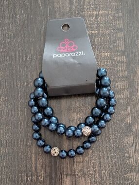 Paparazzi Blue Beaded Bracelet NWT